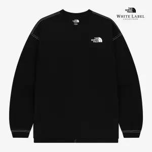 노스페이스화이트라벨 에센셜 긴팔 라운드티 NT7TR54J