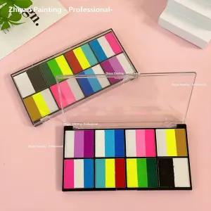 페이스페인팅 물감 세트 바디 축제 학교