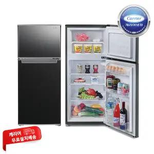 캐리어 155리터 2도어 일반 소형 미니 슬림형 냉장고 CRF-TD155BDE