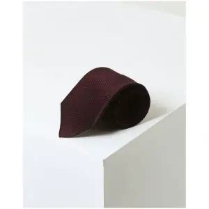 [리뷰이벤트] [마에스트로] 와인 짜임패턴 실크 넥타이 MANE3F201D2 758182