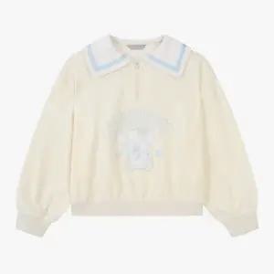 [롯데백화점]신디키즈 면벨로아에리배색맨투맨 CIMS24W3M