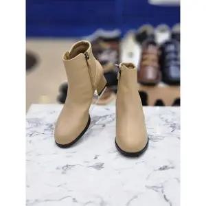 [허시파피] 세이브존05 여성4Cm굽베이직모던앵클부츠 SCKOEN610 (S40922143)