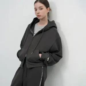 WOMAN 레이스 라벨 후드 집업 [3COL] / WBE3L02506