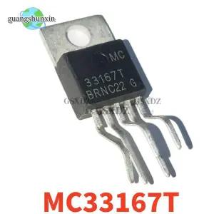 10PCS 33167T MC33167T 전원 스위치 레귤레이터 레귤레이터 칩 IC 직접 삽입 TO-220-5