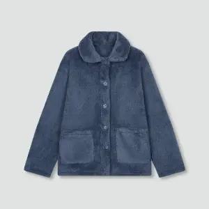 [JAJU](강남점)(이월) JAJU 여 극세사 플랫 카라 파자마 셔츠 J204401004