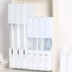 DIY비닐보관함 비닐보관함 봉지정리함 비닐꽂이 비닐정리화일