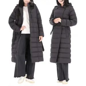 8110316 W KENT LNG  켄트 벨티드 구스다운 롱패딩 트렌치 패딩