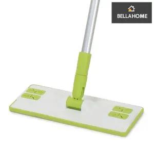 (벨라홈) 청소포용 밀대(CN8277) 마른 정전기 젖은 질 거실청소 걸레 리필 물 마대