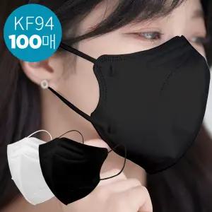 [텐제로]더뉴 KF94 황사마스크 100매(대형) 새부리형식약청인증국산필터