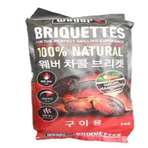 웨버 차콜 브리켓 5kg e