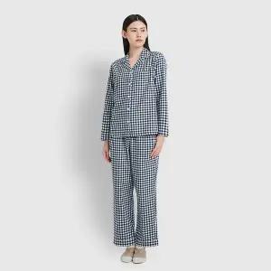 [JAJU](강남점)25F/W 여 플란넬 파자마 세트 J215401006