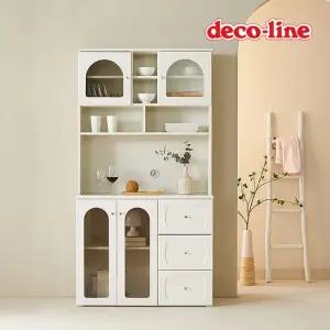 코넬 버터 1000C 유리도어 서랍형 주방수납장 세트 DGJ102C(착불