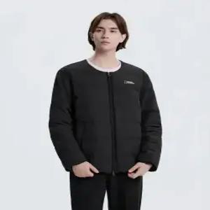 내셔널지오그래픽NATIONALGEOGRAPHIC N254UDW920 헤론 U넥 경량 구스다운 점퍼 BLACK