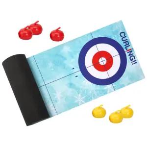 손가락으로 스톤 튕기기 컬링게임매트 조카선물 스피드완구