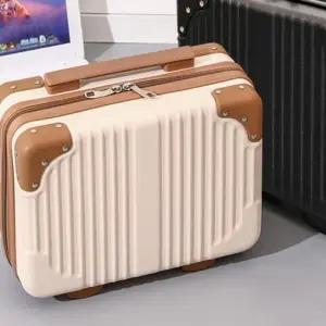 보조백 기내용 가방 여행용 미니 14인치 하드 캐리어 보조백