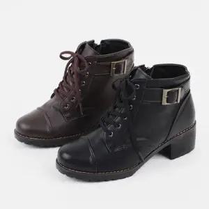 [아리앤] 레이스업 여성 통굽워커 5cm