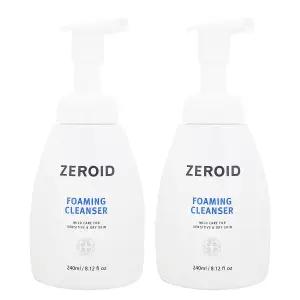 제로이드 포밍 클렌저 240ml 2개