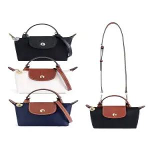 롱샴 르 플리아쥬 오리지널 핸들 코스메틱 파우치 미니(호환 스트랩 포함) 34175089