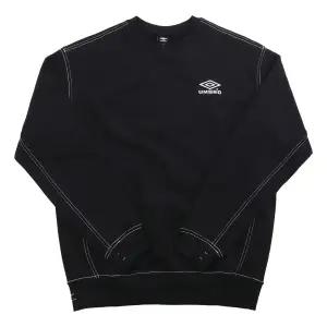 엄브로 공용 크리스피 타슬란 맨투맨 UQ321CFS91 BLK