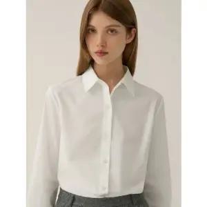[갤러리아] [ 가을]솔리드 스판 카라 셔츠