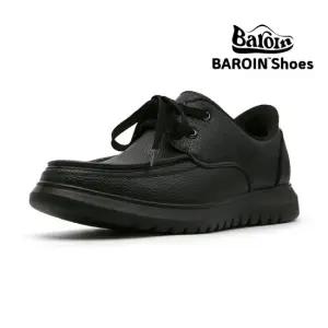 신고 벗기 편한 로드워크 컴포트 바로인 캐주얼화(블랙)