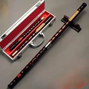 중국피리 악기 디즈 초보자 무막공 리코더 대나무 플루트