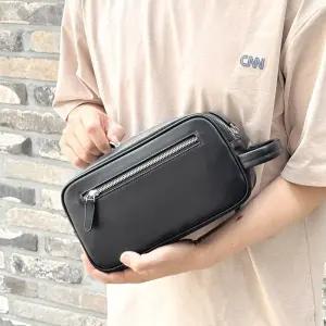 남자 가죽 스포츠 골프 파우치 클러치백 DKES_B7812-1가방 치가 수납백