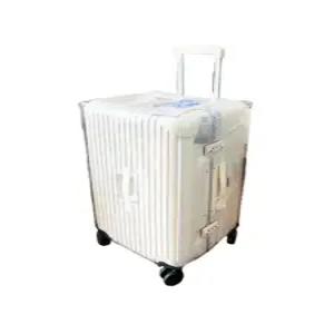 캐리어커버 투명 정사각형 긁힘방지 여행용 장마 방수