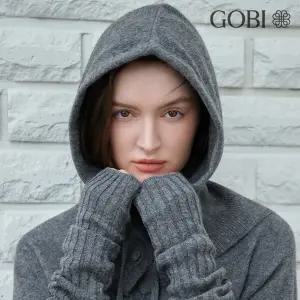 고비(GOBI) 캐시미어 100 스트링 바라클라바 숄