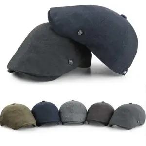 남성 사계절 베이직 데일리 면 고급 신사 헌팅캡