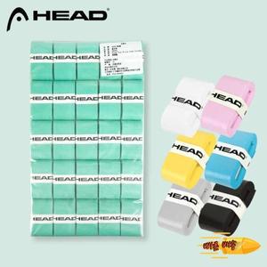 12pcs 헤드 오버 그립 스웨트 밴드 테니스 라켓 핸드 고무 미끄럼 방지 고무 라켓 핸들 스트랩 땀 흡수성