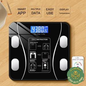 스마트 무선 디지털 체지방 측정기 욕실 체중계 체성분 앱 블루투스 호환