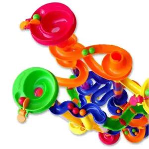 마블런 구슬굴리기 놀이 롤러코스터 블럭 교육 실험