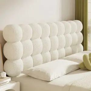 1200 엠보싱 침대헤드 라탄 등나무 쿠션 프레임 침실 머리