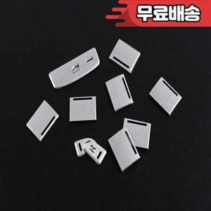 A04E-10Pcs Jaguar XF 2012 창 리프트 버튼 장식 용 자동차 트 스티커