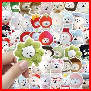 10/30/70PCS 농담 곰 스티커 귀여운 곰 만화 어린이 장난감 INS 스타일 장식 냉장고 수하물 노트북 기타 자