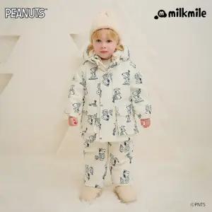 [밀크마일] [피너츠]스누피 스케이팅스키상하세트