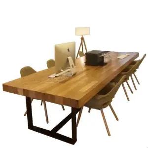 스타벅스 대형 원목 테이블 통나무 책상 4인 6인 8인