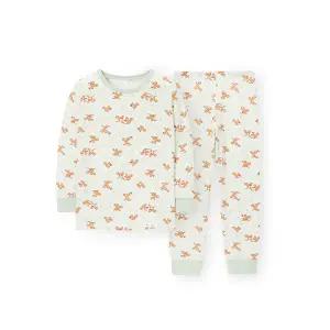 [롯데백화점]오르시떼 아동 G213 에큐르포레 9부소매 내의 세트 OR25FKFPG213