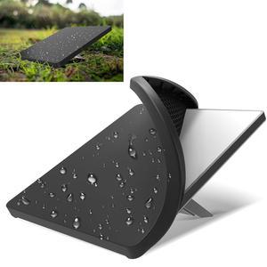 스타링크 미니 보호 케이스 실리콘 커버, 스타링크 미니 위성 접시용 액체 실리콘 케이스, 긁힘 방지 기능이 있는 방수 스타링크 액세서리 전체 커버 쉘(블랙)