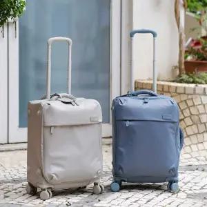 기내용소프트캐리어 컴팩트 패브릭 서류가방 벚꽃 20인치