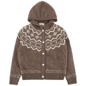 노르디스크 노르딕 패턴 후디 스웨터 가디건 OWW25K01JJ