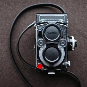 휴대용 카메라 가죽 스트랩 순수 어깨 목 타입 버클 롤라이플렉스 3.5F 2.8F 에 적합