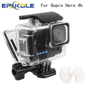 ERIKOLE GoPro Hero 4K 방수 케이스 다이빙 수중 50M/164FT Hero-4K 액세서리 용 보호 하우징 쉘