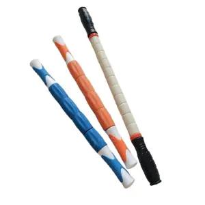 마사지 막대 롤링 허벅지 종아리 안마봉 스트레칭 지압봉 바디 롤러 롱스틱