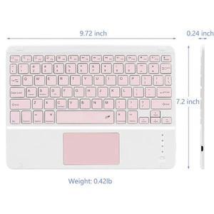 샤오미 레드미 패드 2 SE 11 Pro 7 6 태블릿용 유니버설 터치 키보드, 5용 블루투스