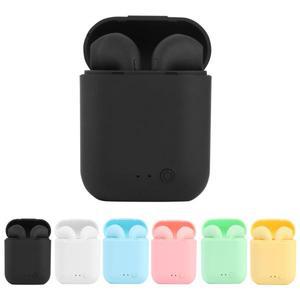 미니 포드 i7 TWS For iPhone Xiaomi Huawei 블루투스 이어폰 음악 헤드폰 스포츠 HiFi Bass 버드 무선