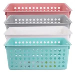 스마일 키즈 바구니 6호 (색상랜덤) 다용도 바스켓 생활용품 정리 수납