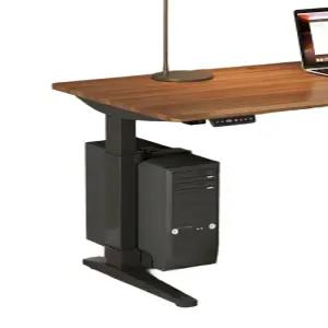 모션데스크 컴퓨터본체 거치대 홀더 무타공 정리대 사이즈 고정 키보드 프레임 데스크탑