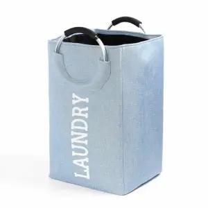 스카이 패브릭 런드리바스켓 빨래함 세탁물바구니 패브릭바스켓 사각빨래바구니